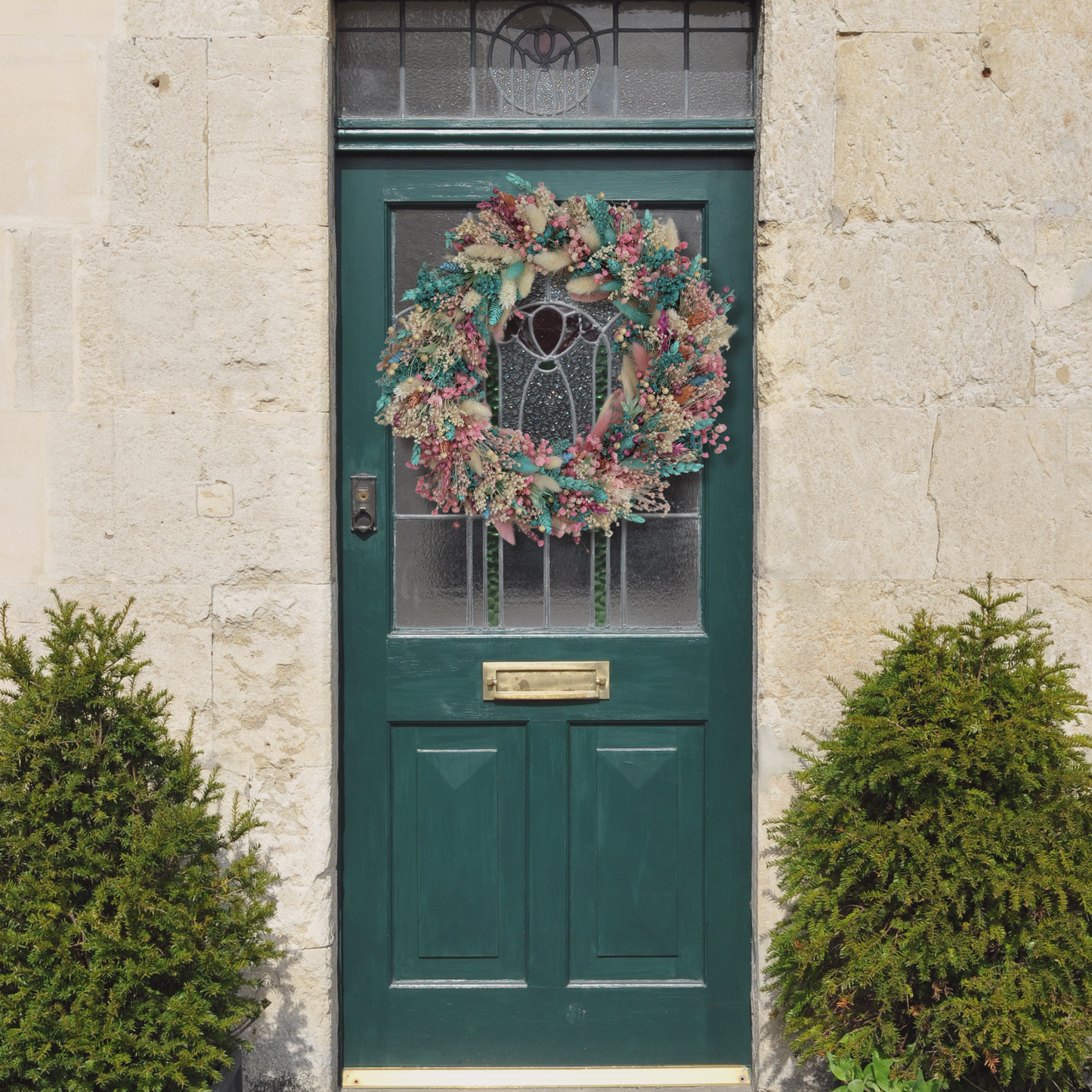 Pastel Meadow Wreath