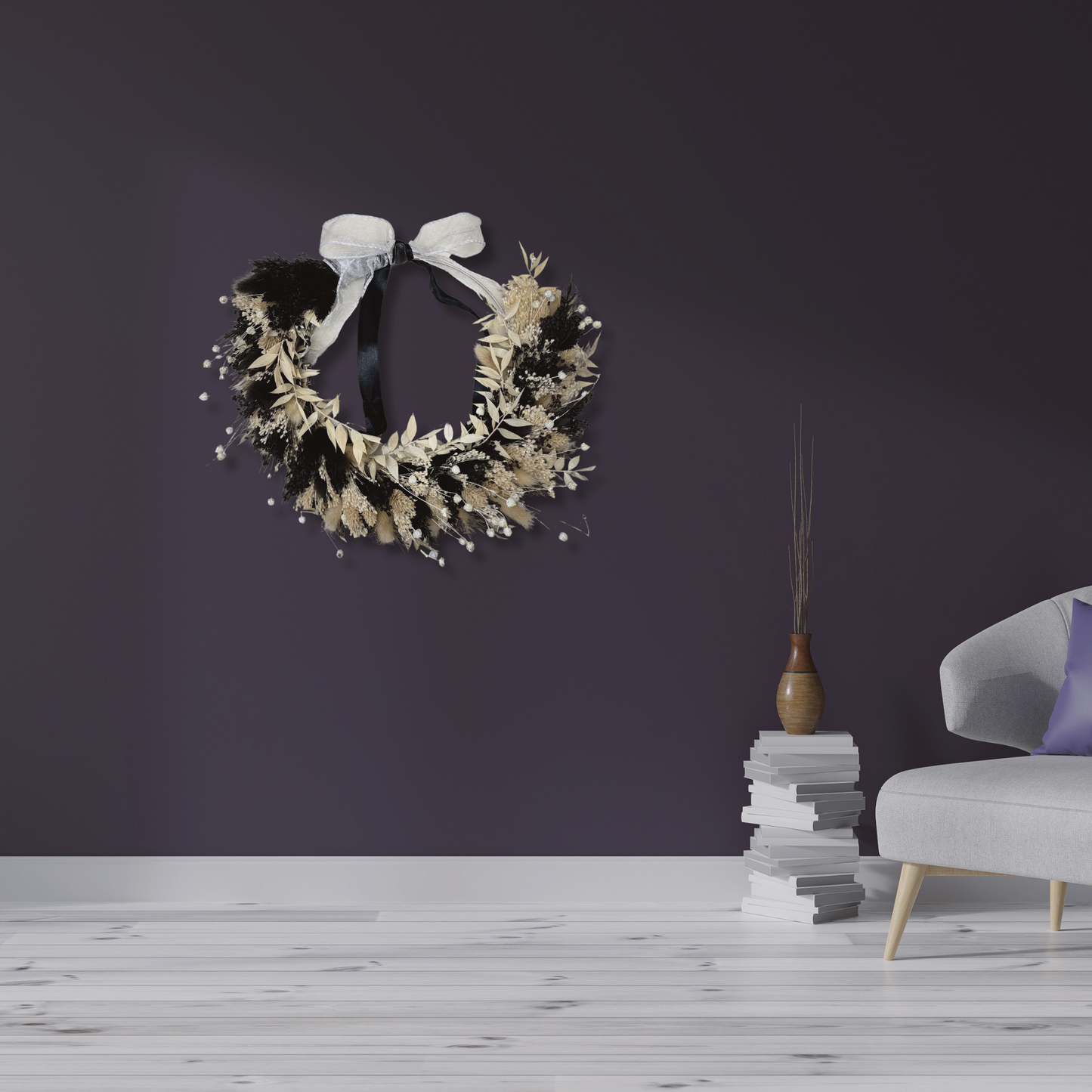 Lunar Eclipse Wreath