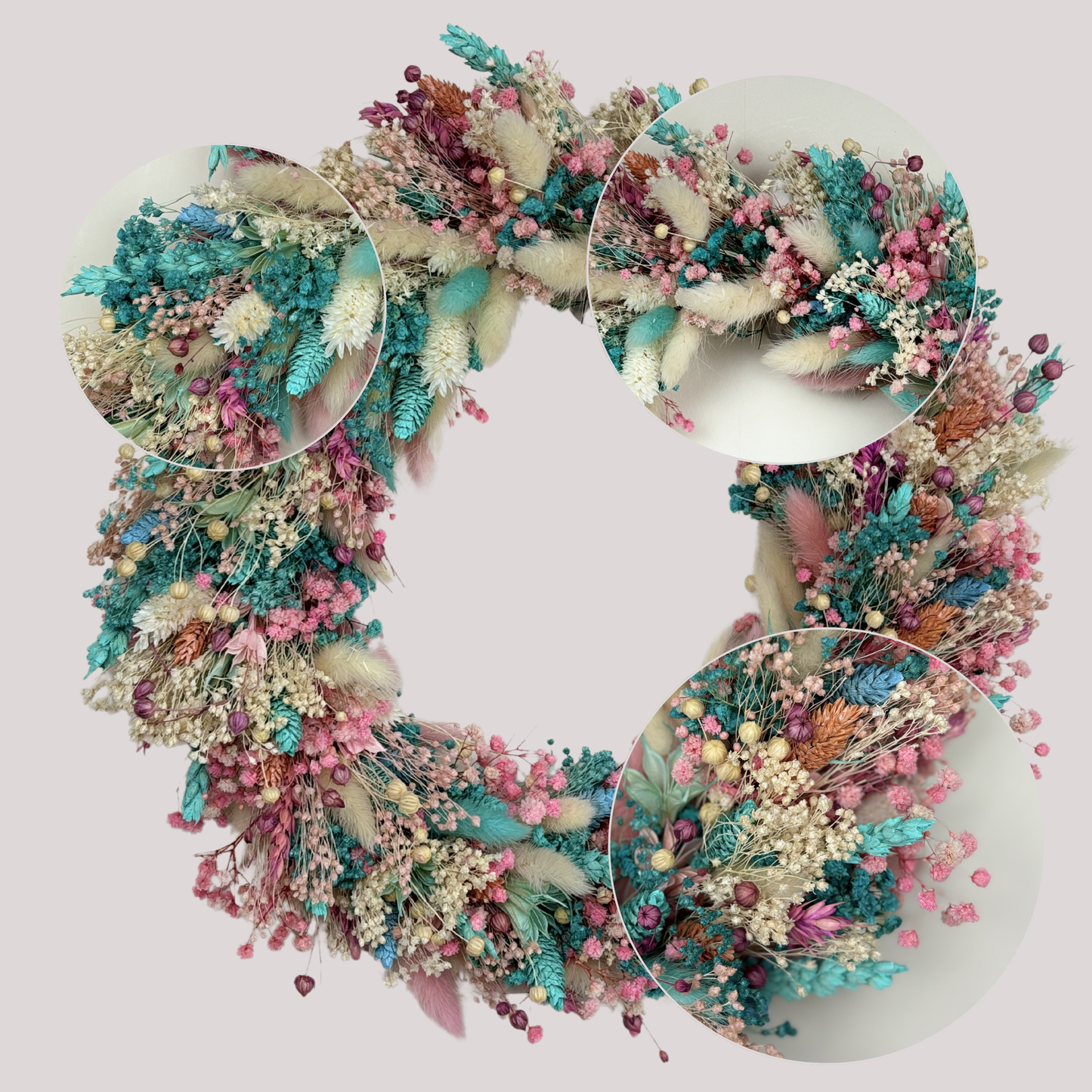 Pastel Meadow Wreath
