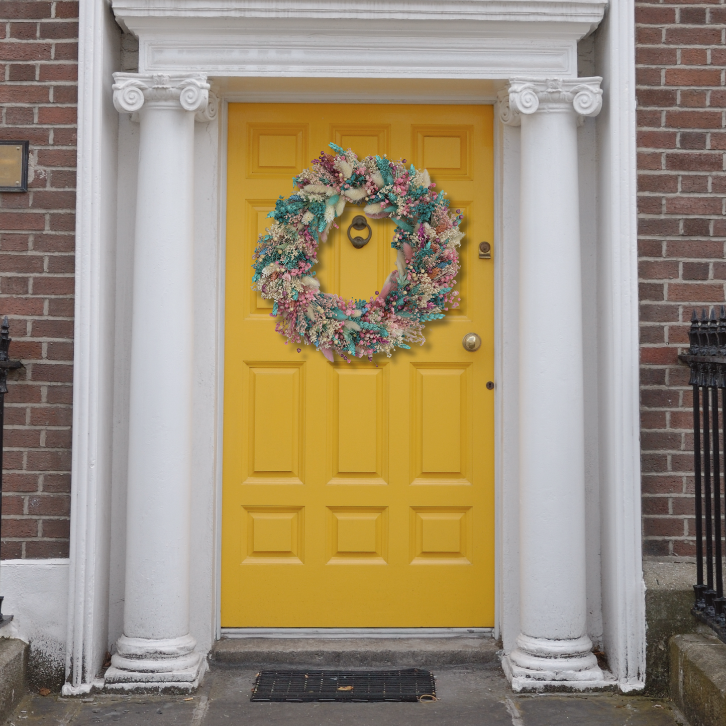 Pastel Meadow Wreath