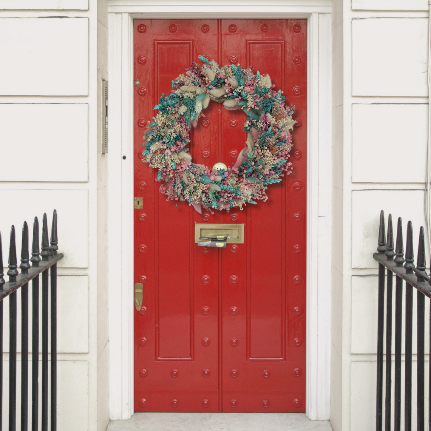 Pastel Meadow Wreath