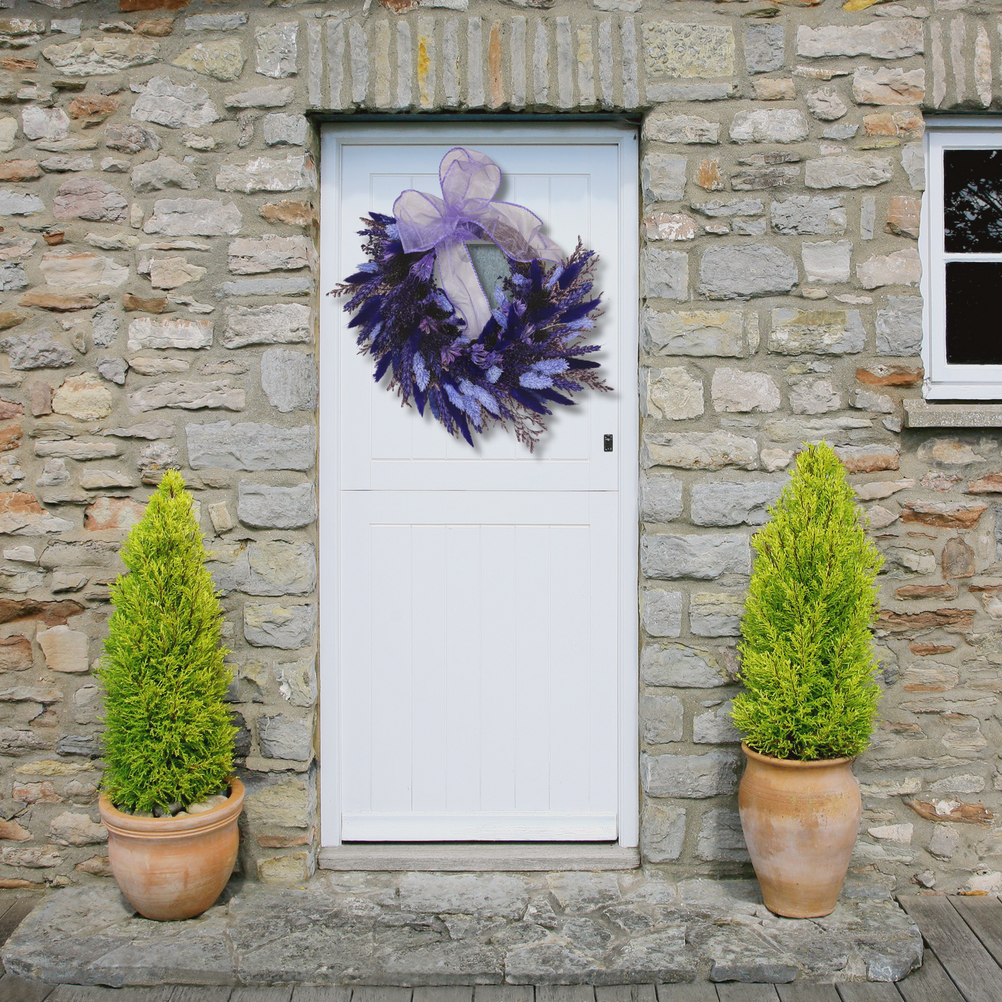 Purple Twilight Wreath